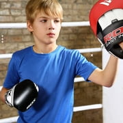 RDX Kids Boxing Gloves for Training & Muay Thai Maya Hide Leather Junior 4oz Mitts for Sparring, Focus Pads, Fighting & Kickboxing Good for Youth Punch Bag, Punching and Grappling Dummy