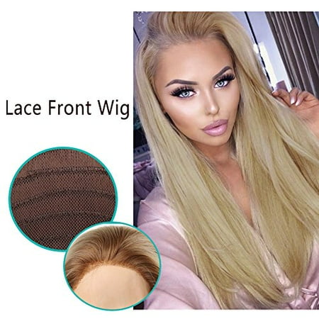 Lady Miranda  28 Ombre Blonde  Lace Front Wigs 2 Tone Color  