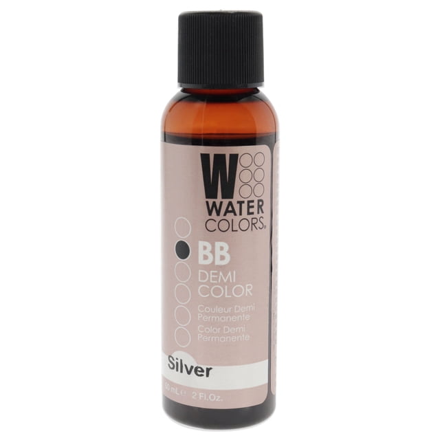 Tinte semipermanente para cabello Watercolors BB, plateado, de Tressa, unisex, de 2 oz Tressa Color de pelo 2 oz
