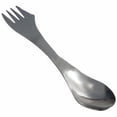 thumbnail image 1 of Inteprter Cuchara 3 en 1 Inicio Camping Picnic Cuchara Spork de acero inoxidable Cubiertos multifuncionales Mostrada, 1 of 6