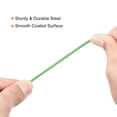 thumbnail image 3 of Uxcell Security Cable Coated Luggage Lock Wire Rope with Loop Clear Green 5ft, 3 of 5