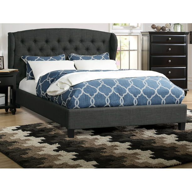 California King Size Bed Charcoal, King Size Bed Frame And Headboard Set