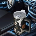 thumbnail image 6 of Retro Halloween Ghost Pattern Tumbler with Handle and Lid,40oz Double Wall Vacuum Insulated Tumbler,Cups Gift for Women and Men, 6 of 7