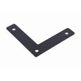 thumbnail image 2 of Plato de esquina Hampton de acero negro de 0,3 cm x 23 cm x 5 cm, 2 of 5