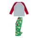 thumbnail image 4 of Pijamas Para Navidad Familia Carta Imprimir Manga Larga Cuello Redondo Ropa De Dormir / Mono XBTCLXEBCO 13-14 Años;NiñO Gris, 4 of 6