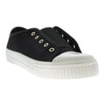 thumbnail image 4 of Tenis color negro con punta y suela blanca 25 Dorothy Gaynor Tenis color negro con punta y suela blanca 25, 4 of 6