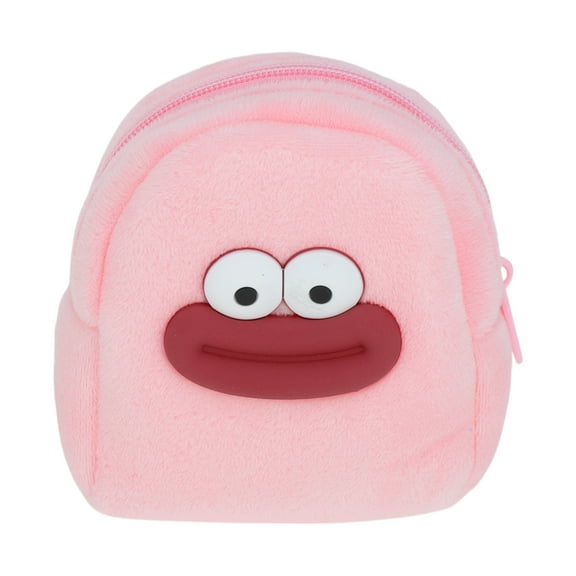 Unique Bargains 1 Pc Coin Purse Wallet Portable Backpack Shape Big Mouth Coin Purse Pouch Red