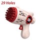 thumbnail image 1 of Juguetes de pistola de burbujas para niños, jabón automático eléctrico, cohete Boom, fabricantes de burbujas para exteriores portátiles, regalos para niños, juguete de fiesta de boda con luz LED, 1 of 4
