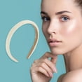thumbnail image 2 of Unique Bargains 1 Pc Exquisite Thin-edged Woven Straw Headband White, 2 of 6