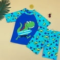 thumbnail image 2 of Gerichy Boys Swim Set, 2T 3T 4T 5T Swimsuit Boys Boys Swimsuit Comfortable Soft Fashion Cute Cartoon Beach Pool Boy Two Piece Swimsuit, 2 of 5