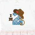 thumbnail image 4 of Inktastic 2nd Birthday Cowboy I'm 2 Two Year Old Girls Toddler Dress, 4 of 5