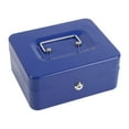 thumbnail image 4 of EHJRE Metal Cash Box with Lock Case Container with Keys for Kids Girls Boys Prizes Blue, 4 of 9