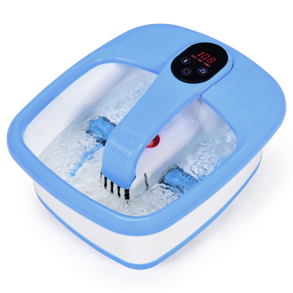 Topbuy Portable Foot Spa Bath Massager Feet Tub with Automatic Massage