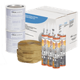 thumbnail image 2 of Dicor 401-CK-D RV Rubber Roof Kit - Bonding Adhesive, RV, Trailer, Motorhome Repair Butyl Tape, Lap Sealant Included, Dove (Bright White), 2 of 3