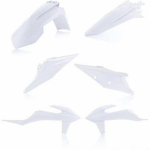 Acerbis White2 Complete Plastic Body Kit (2726506811)