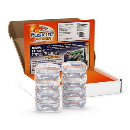 Gillette fusion power men's razor blade refills, 8 ct