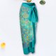 thumbnail image 4 of Traje de Baño Conjunto de bikini para mujer Traje de baño de dos piezas con control de barriga y falda cruzada (Verde XXL) Ygjytge Verde T XXL para Mujer, 4 of 5
