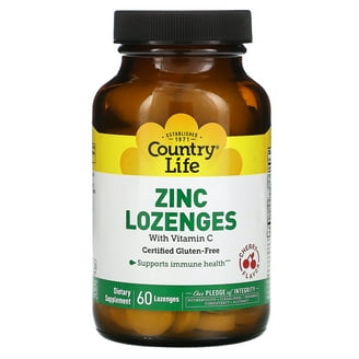Country Life Zinc Picolinate, 25 mg, 100 Tablets, Highly