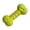 Green, variant on Dog Chew Toy for Aggressive Chewers, Bone Design with Squeaker & Teeth for Large Breeds
