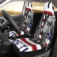 thumbnail image 2 of Sigee Home Of The Free Because Of The Brave for Universal Car Seat Covers, Premium Car Seat Protector Set for Cars, SUVs, Trucks, 2 of 7