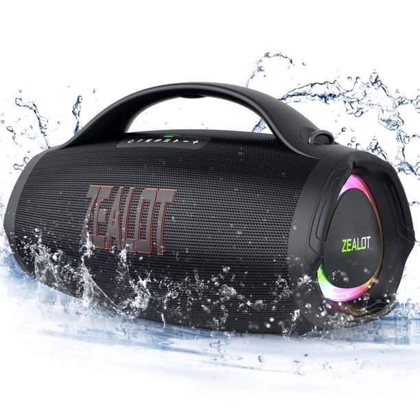 Altavoz Bluetooth ZEALOT 2025 160 W RMS 36000 mAh IPX6 resistente al agua