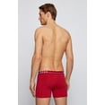 thumbnail image 2 of Men's Boss Hugo Boss 0325404 Essential Cotton Stretch Boxer Briefs - 3 Pack (Red/Blue/Black 2XL), 2 of 2