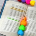 thumbnail image 3 of Wrapables Mini Stackable Highlighters, Cute Multi-color Markers, Hearts, 3 of 6