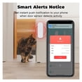thumbnail image 4 of Tuya Smart Door Window Sensor Smart Home Security Protection Alarm System Door Open / Closed Detectors For Alexa ,Consistent Performance, 4 of 7