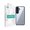 Black Transparent, variant on Sprig TPU + PC Matte Transparent Back Cover Case for Samsung Galaxy S25 Plus, Black Transparent