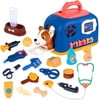 liberry Vet Kit for Kids, Durable Veterinarian Kit for Kids, Vet Playset with Little Puppy, Pretend Play Doctor Kit for Kids, Educational Vet Toys for Toddler Boys Girls 3 4 5 6 7 8 Years Old