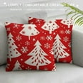 thumbnail image 3 of Nawypu Red Christmas Pillow Covers Holiday Throw Pillows Case Xmas Winter Pillow Case Festival Throw Cushion Cover Decorative Christmas Cushion Covers, 3 of 5