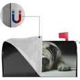 thumbnail image 4 of Pug Dog Mailbox Cover Mailbox Wraps, Waterproof Mailbox Covers Magnetic Post Box Cover Standard Size 21"(L) X 18"(W) Garden Yard Outside Farmhouse Home Decor, 4 of 6