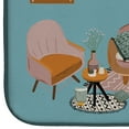 thumbnail image 4 of Piebald French Bulldog Sweet Home Dish Drying Mat, 4 of 7
