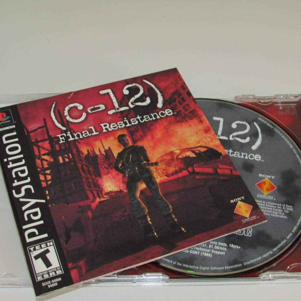 C-12 Final Resistance C12 (PS1 Sony Playstation) - Walmart.com