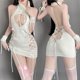 thumbnail image 2 of Lencería sexy para mujer Pasión Sin espalda Puro deseo Uniforme Tentación Libre Lujuria Suéter Traje Combinación, 2 of 4