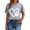 New2-Gray, variant on PNTUTB Valentine's Day Women's Print Fashion Versatile Casual Short Sleeve Crew Neck Loose Comfort T Shirts