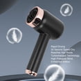 thumbnail image 4 of Secador De Pelo Inalámbrico, Secador De Iones Negativos Recargable Por USB De 1500 MAh Con Ajustes De Aire Caliente Y Frío, Para El Hogar, Viajes Y Salones De Belleza., 4 of 7