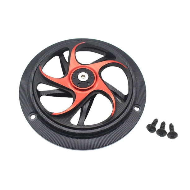 5,70 pulgadas de diámetro. Decoración de la cubierta del ventilador de la motocicleta del motor con tornillos para Piaggio rojo Sharpla protector del ventilador del motor de la motocicleta