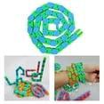 thumbnail image 3 of Wacky Tracks Snake Chain Toy Alivio del és Adultos Sunnimix bloques de pistas locas, 3 of 8
