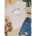 thumbnail image 3 of Grow Positive Thoughts Daisies T-Shirt Women -Image by Shutterstock, Female 3X-Large, 3 of 4