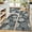 Floral-black, variant on Boho Kitchen Rugs Sets 3 Piece with Runner Kitchen Floor Mat Carpet Farmhouse Kitchen Rugs and Mats Non Skid Washable Runner Rug for Kitchen Floor Office Sink Laundry, Light Brown