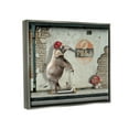 thumbnail image 5 of Stupell Industries Elephant Riding Scooter Old Brick City Streets Graphic Art Luster Gray Floating Framed Canvas Print Wall Art, Design by Nobleworks, 5 of 5