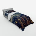 thumbnail image 3 of Ambesonne Landscape Bedding Set 4 Pcs, Hong Kong Cityscape, Queen, Multicolor, 3 of 3
