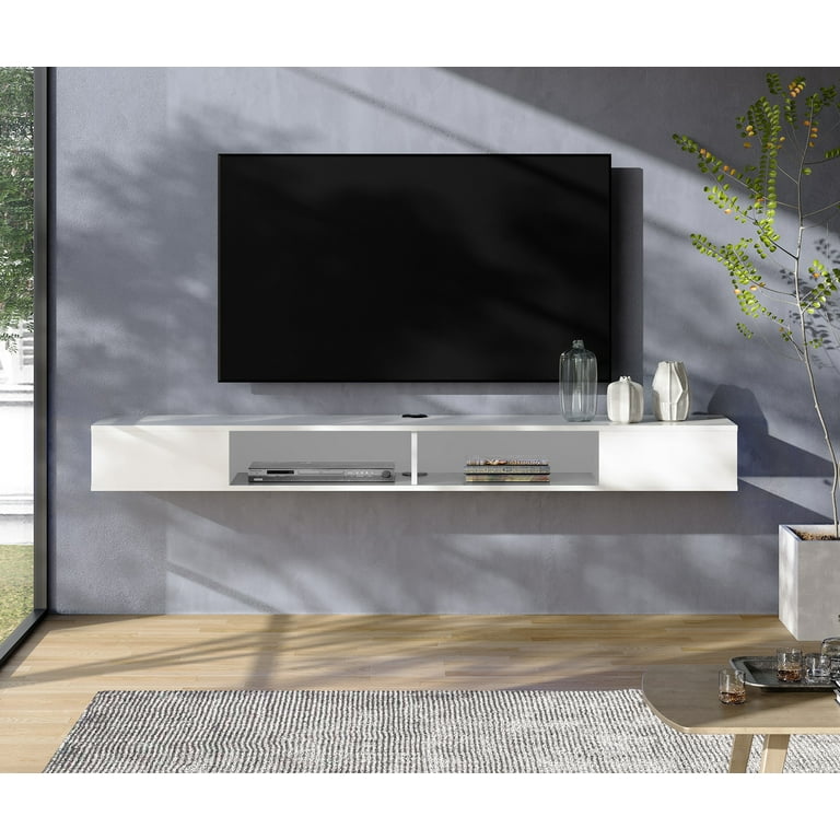 Floating tv stand for 65 inch flat screen discount