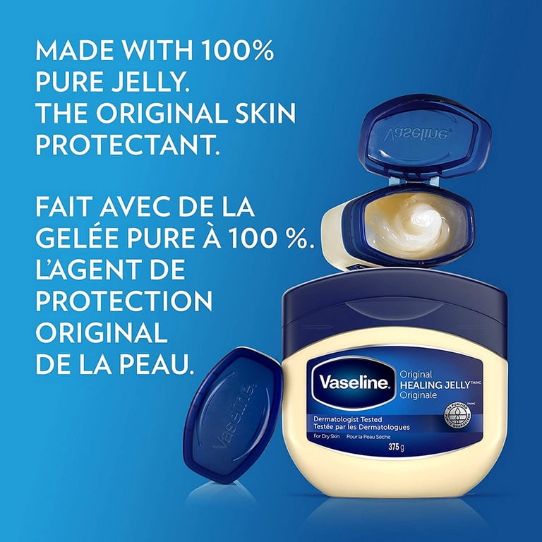 Vaseline 100% Pure Petroleum Jelly, Original Skin Protectant, 13
