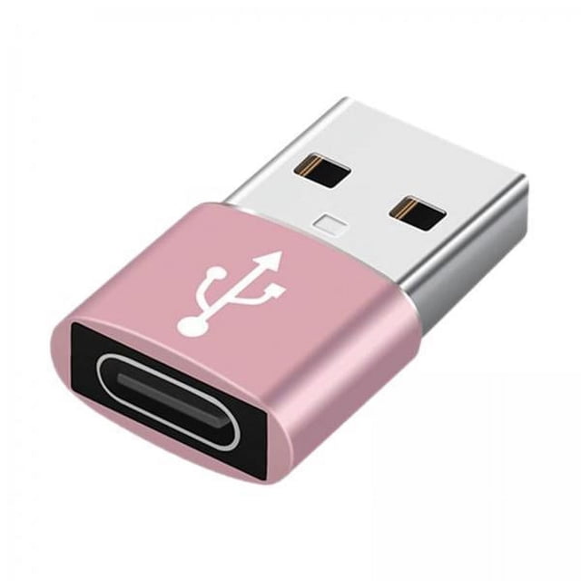 5xMulticolor 2-in-1 USB a USB C Converter Adaptador para transferencia de datos de PC portátil Rose Gold 6 piezas