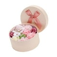 thumbnail image 2 of Caja de flores de rosa de jabón, flores de jabón románticas con aroma floral para aniversario, 2 of 9