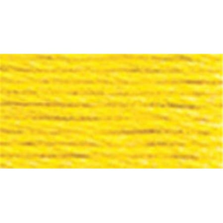 DMC: Cone Floss 5214-307 DMC Six Strand Embroidery Cotton 100 Gram Cone-Lemon (077540037100)