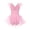 Bright Pink, variant on Aideaone Girls Ballet Leotards Toddler Ruffle Sleeve Dance Leotard with Tutu Skirt Kids Gymnastics Dancewear for Little Girls 2-9Y