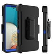 thumbnail image 2 of Galaxy A53 5G 2022 Case, Built-in Screen Protector Case with Belt Clip Holster Heavy Duty Rugged Shockproof Full Body Protection Kickstand Cover -Blue, 2 of 8